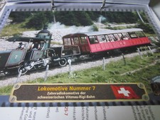 Lokarchiv A Dampfloks693 Schweiz Lok Nr. 7 Vitznau Rigi Bahn 1871