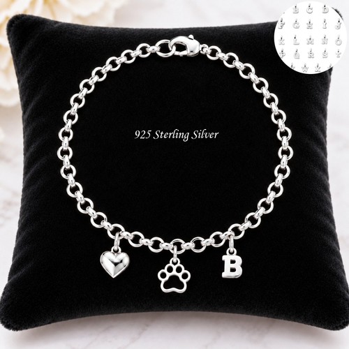 925 silber charm - 925, armband,