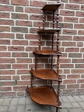 Regal Vintage Englische Bücherregal Kommode, Offenes Konsole