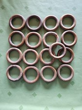 17 holzringe 50 mm für Bastler