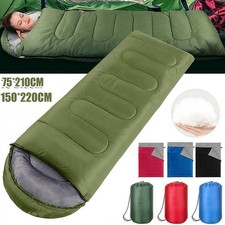 75x210cm Outdoor Schlafsack Winter Schlafsack Daunenschlafsack Camping Feldbett