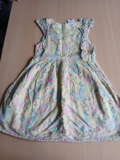 Mädchen Kleid Gelb Mit