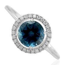 1,937 Ct Blauer Topas Diamant
