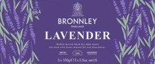 Bronnley Seife Lavender 3 x