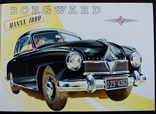 Prospekt borgward hansa 1800 - prospekt,