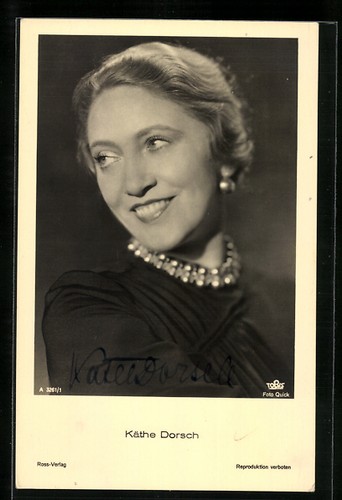Schauspielerin käthe - ak,