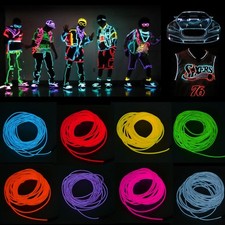 EL Kabel Leuchtdraht 1-5M LED