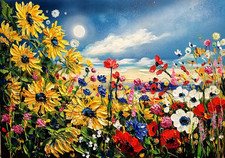 ORIGINAL , GERAHMTES GEMÄLDE