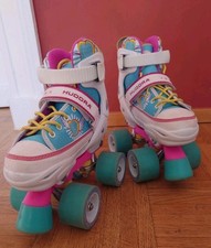👉 Hodura Rollschuhe Skate Wonder Kinder Mädchen Gr. 28–31 verstellbar wie neu