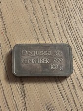 Degussa Silberbarren 100g Silber 999 Feinsilber