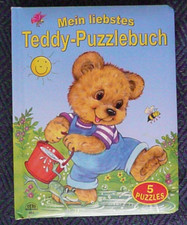 Mein liebstes Teddy-Puzzlebuch, 5 Puzzles 12 Teile Otto Moravec Verlag