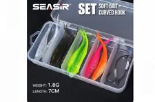 Set 12 St Gummifische Haken