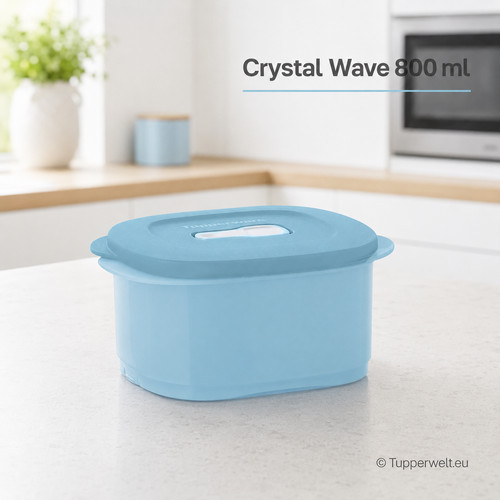 Tupperware crystalwave 800ml - tupperware,