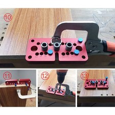 Selbstzentrierender Dübel Jig