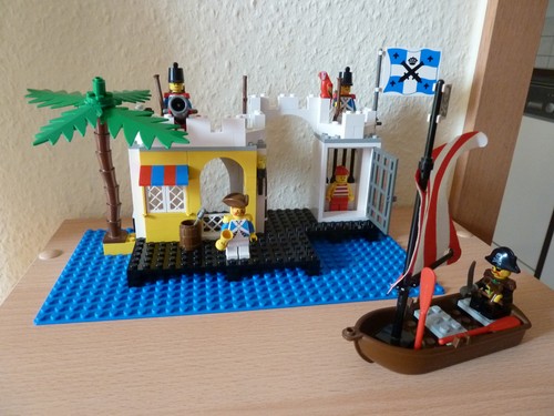Lego piraten lagoon - piraten:, lock-up