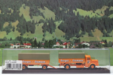 Brekina 1:87 77136 Krupp Pritsche Plane Burger-Stumpen in Ovp Nr.5069