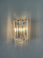 Wandleuchte Wandlampe Kristall