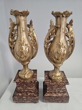 Edles Paar vergoldete