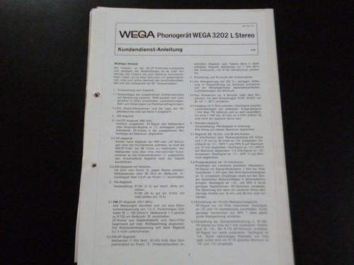 Original service manual - original,