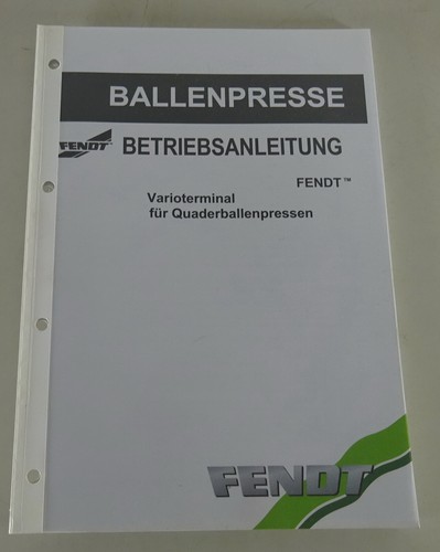 Betriebsanleitung fendt - betriebsanleitung,
