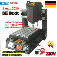 3Achse CNC 2030 Router Graviermaschine Schneiden Fräsmaschine Eingebautes System