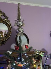 Antik Tannenbaum Spitze