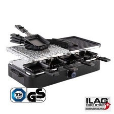 Raclette Grill für 8 Personen Grillplatte Tischgrill Elektrogrill TÜV/GS-Zeichen