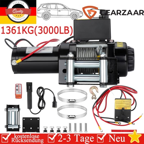 Elektrische seilwinde 3000lbs - elektrische,