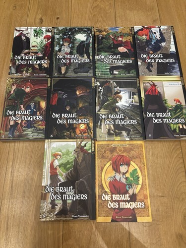 Die braut des magiers - die, manga