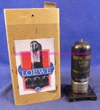 Loewe 3 NF Mehrfachröhre im Originalk.- Radio alt antik - Samlg. Arnsberg - 2420