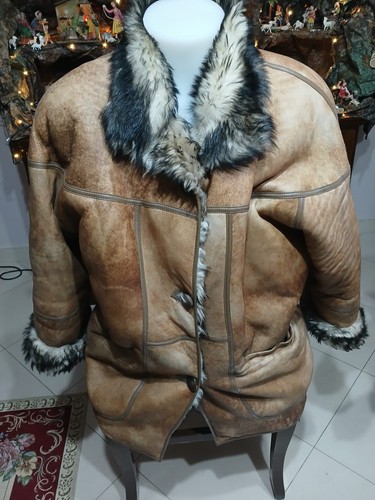 Schafleder mufflon shearling - schafleder,