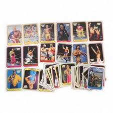 69x WWF Wrestling Sammelkarten 1991 Merlin Trading Cards Hulk Hogan Bret Hitman
