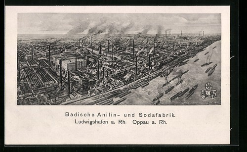 Ansichtskarte ludwigshafen - ludwigshafen, a