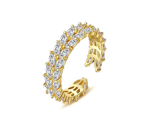 Damen solitär ring - damen,