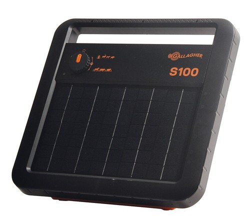 Gallagher solar s100 energiser - gallagher,