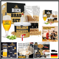 Bierbrauset Pils - 5L Bier - [Echtes Brauerlebnis] - Bier brauen Set Mit Vide...