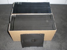 Cd Trays 116 Stück schwarz black im Karton