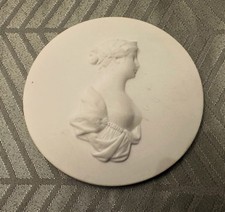 8 cm Medaillon Biskuit