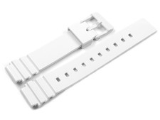Uhrenarmband Casio Resin weiß