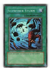 Yugioh SCHWERER STURM , mrd-g142 Super Rare deutsch Excellent 