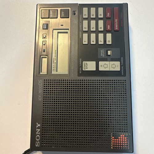 Sony icf 7600ds weltempfänger - icf-7600ds,