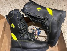 Haix Fire Flash Gamma Feuerwehrstiefel Schnittschutz Einsatzstiefel Gr. 45 neu