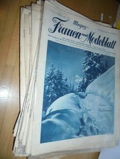 99 50x Meyers schweizer Frauen Modeblatt 1932- 1938 OHNE SCHNITTMUSTERBOGEN