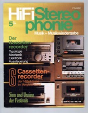 HiFi Sterophonie 1980-5 Akai GXC-706 D,Dual C 810, Grundig CF 5000, Sony TC-K 35