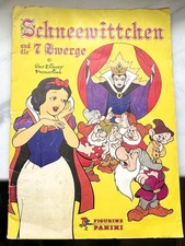 Walt Disney - Schneewittchen und  die 7 Zwerge - Panini Sticker Sammelalbum 1981