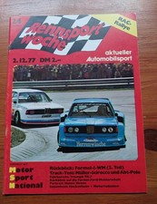 Rennsportwoche 24/1977 VW