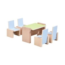 HABA Little Friends Puppenhaus-Möbel Esszimmer