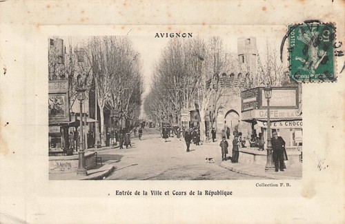 Avignon stadteingang und - avignon,