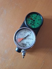 Seemann Sub 2-er Tauch-Konsole mit Metall-Finimeter und Tiefenmesser