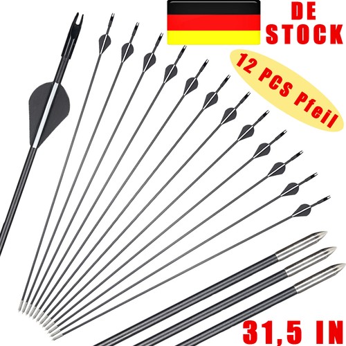 12x fiberglaspfeile pfeil für - pfeil,
